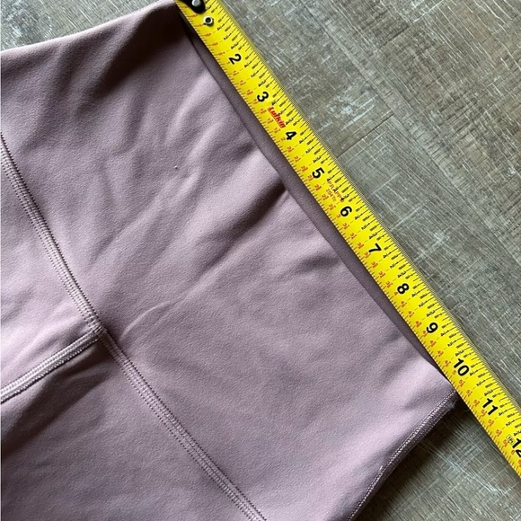 Lululemon Wunder Lounge Super High Rise W5CVCS Pant Size 4 Pink Taupe 25” RARE! - Picture 7 of 9